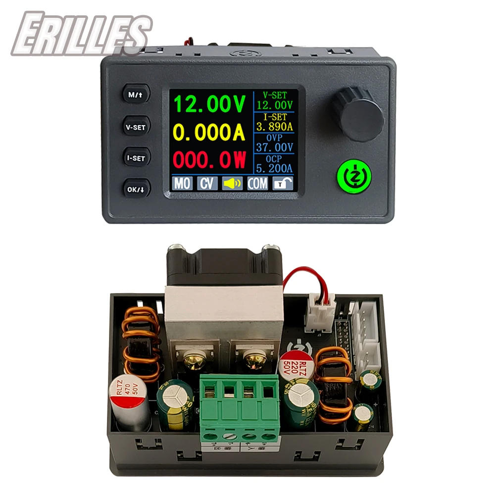 SK150C カラースクリーン CNC リフト電圧調整可能な DC 電圧レギュレータ電源 CC CV 充電モジュール 40V 8A 150 ワット