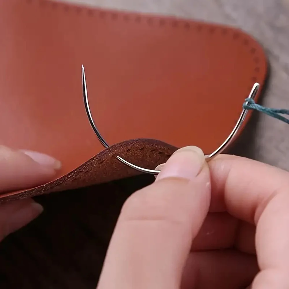 25-teiliges Hochleistungs-Handnähnadelset – Nadeln für die Reparatur von Polstern, Leder und Teppichen – Detail 8