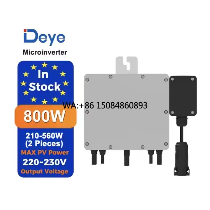 Solar balcony power generation800W Deye SUN-M80G4-EU-Q0 Micro Inverter Balcony Power Solutions Balcony Energy Storage
