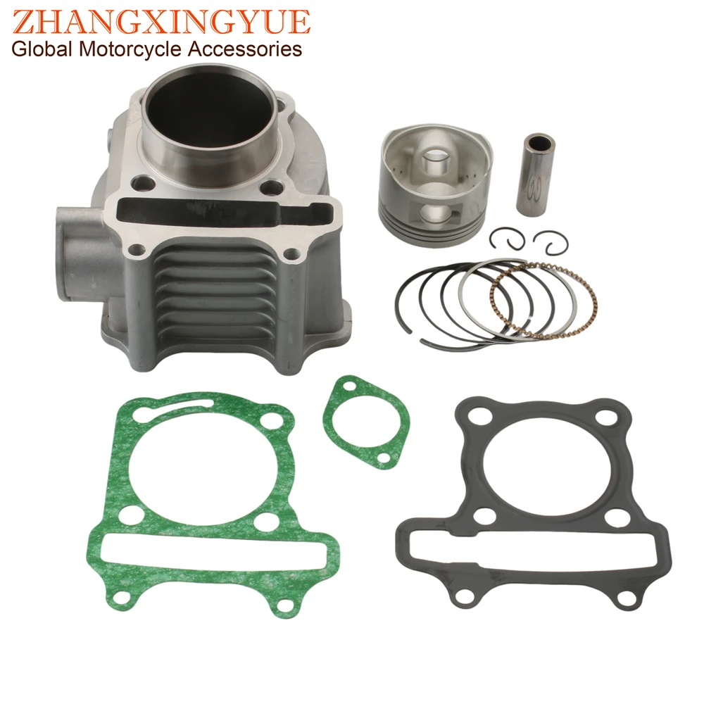 Scooter 52.4mm Cylinder Kit For SYM Fiddle 125cc 12100-GY6-900E