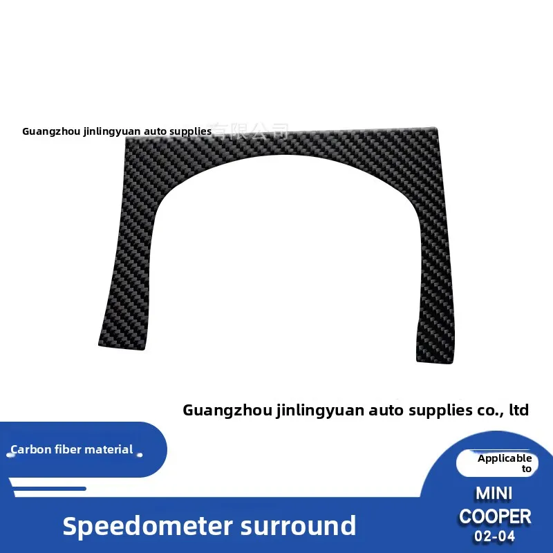 

Внутренние молдинги для BMW Mini 2002-2004, модификация салона автомобиля, декоративная наклейка спидометра из углеродного волокна