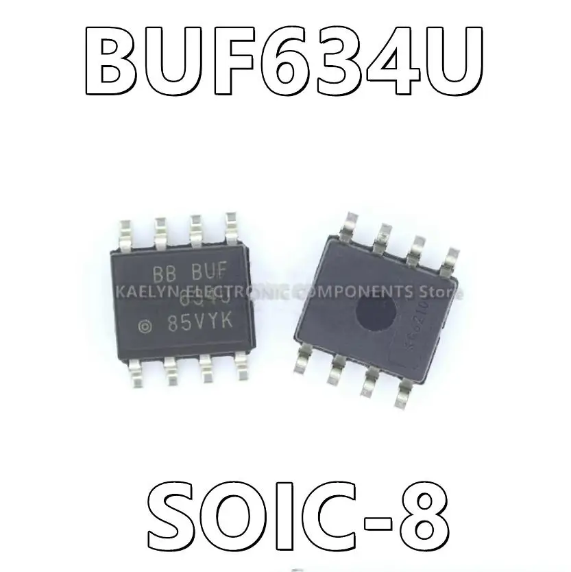 10pcs/lot BUF634U 634U Buffer Amplifier 1 Circuit 8-SOIC
