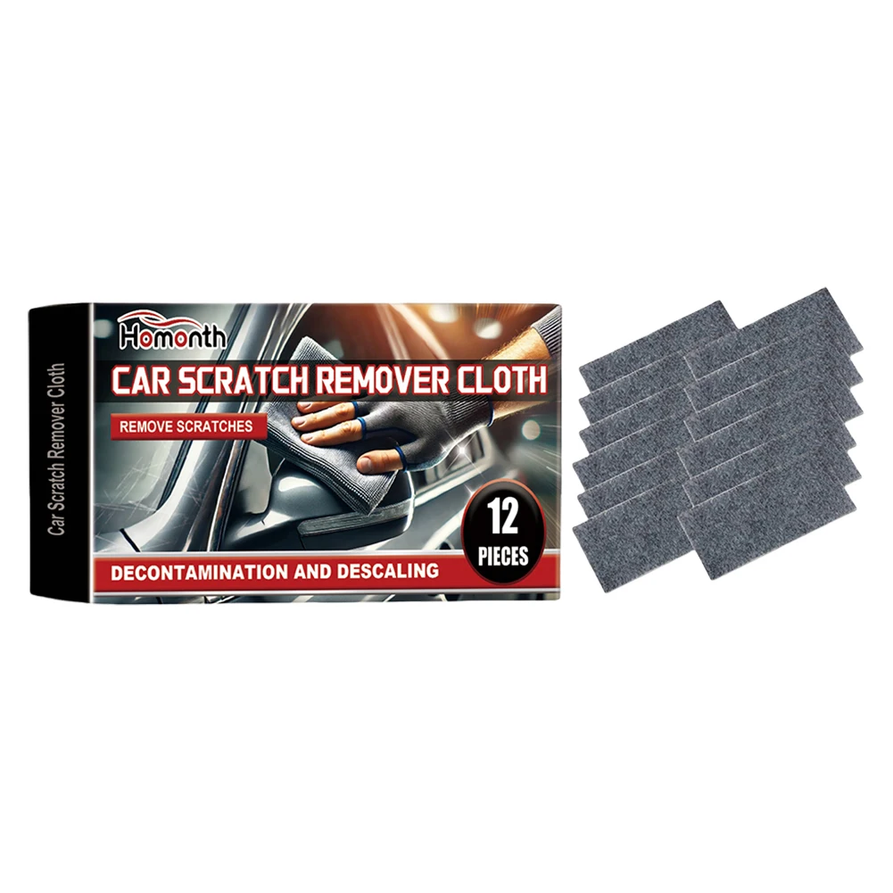 12Pcs Auto Nano Sparkle Tuch Leicht Reparatur Farbe Kratzer Kratzer Entferner Auto Nano Kratzer Reparatur Entferner Tuch Auto Wartung