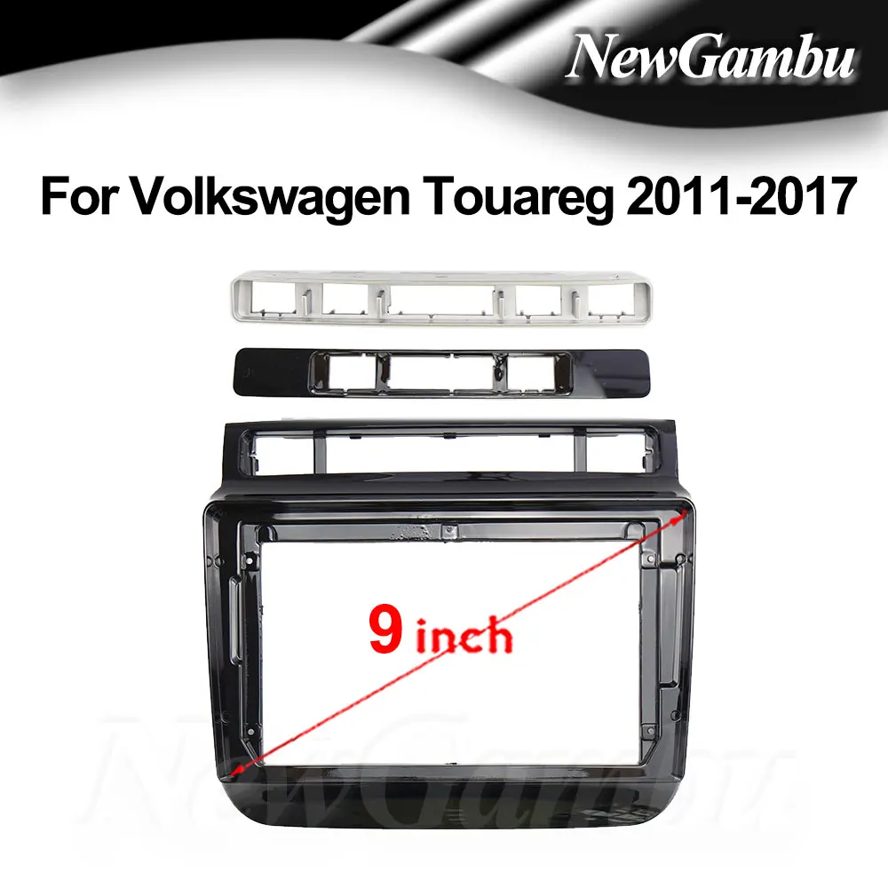 

9 Inch Car Radio FIT For Volkswagen Touareg 2011-2017 DVD GPS Mp5 ABS PC Plastic Fascia Dashboard Plane Frame