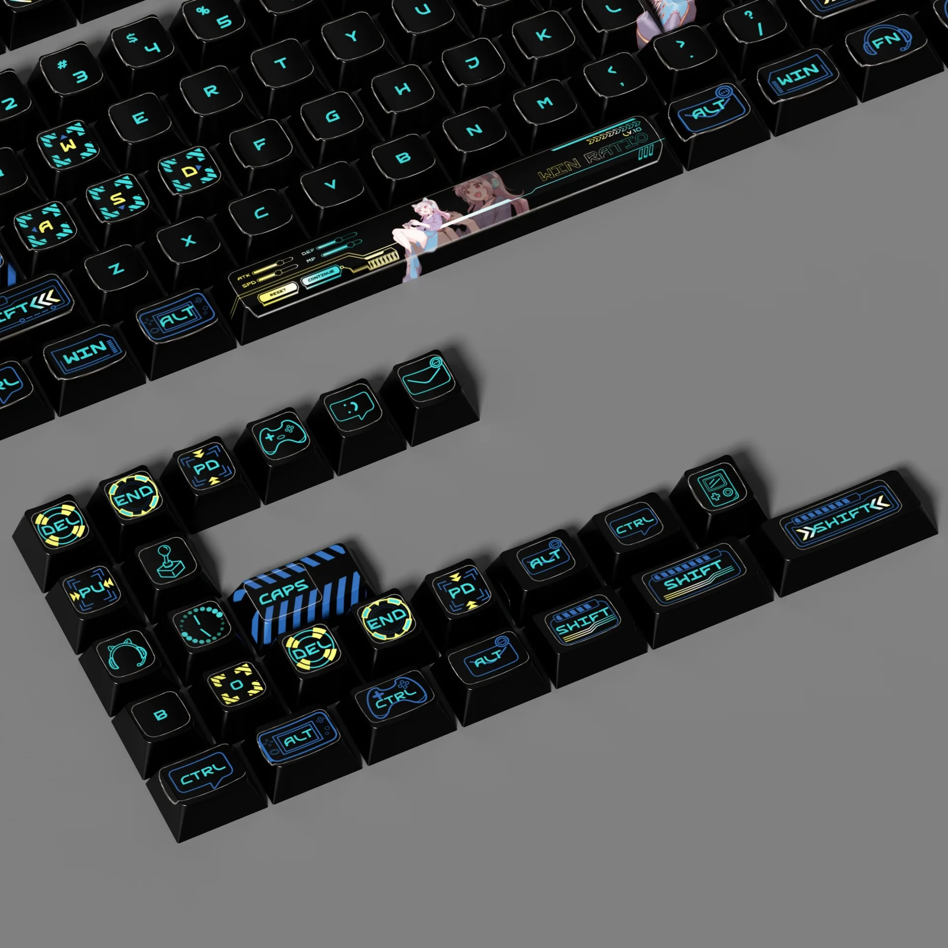 E-Sports Story — черные колпач – обзор и цена Keyboard Gaming Transparent