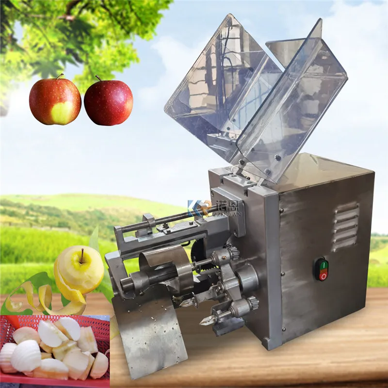 Electric Apple Peeling Machine Fruit Peeler Apple Coring Peeling Slicer Divider Splitter Cutter Cutting Coring Machines