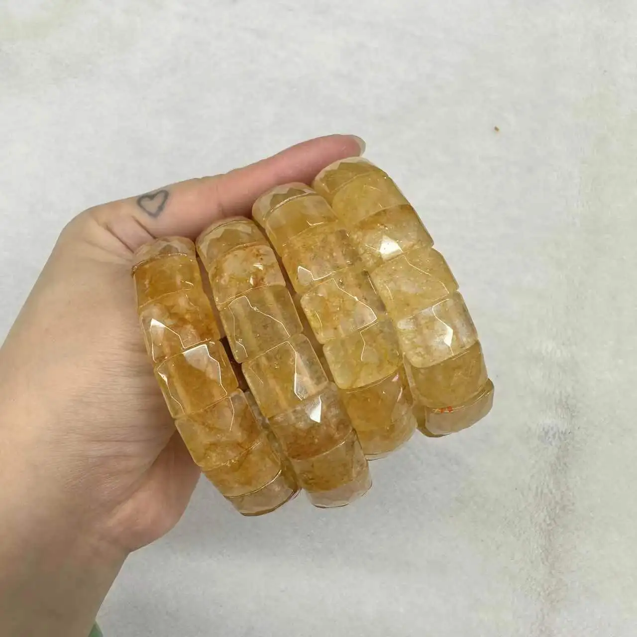 NEW Natural Golden Hematoid/Golden Healer about11*15mm Stone Bracelet  Gemstone Fashion Jewelry  Wholesale For Woman For Gift