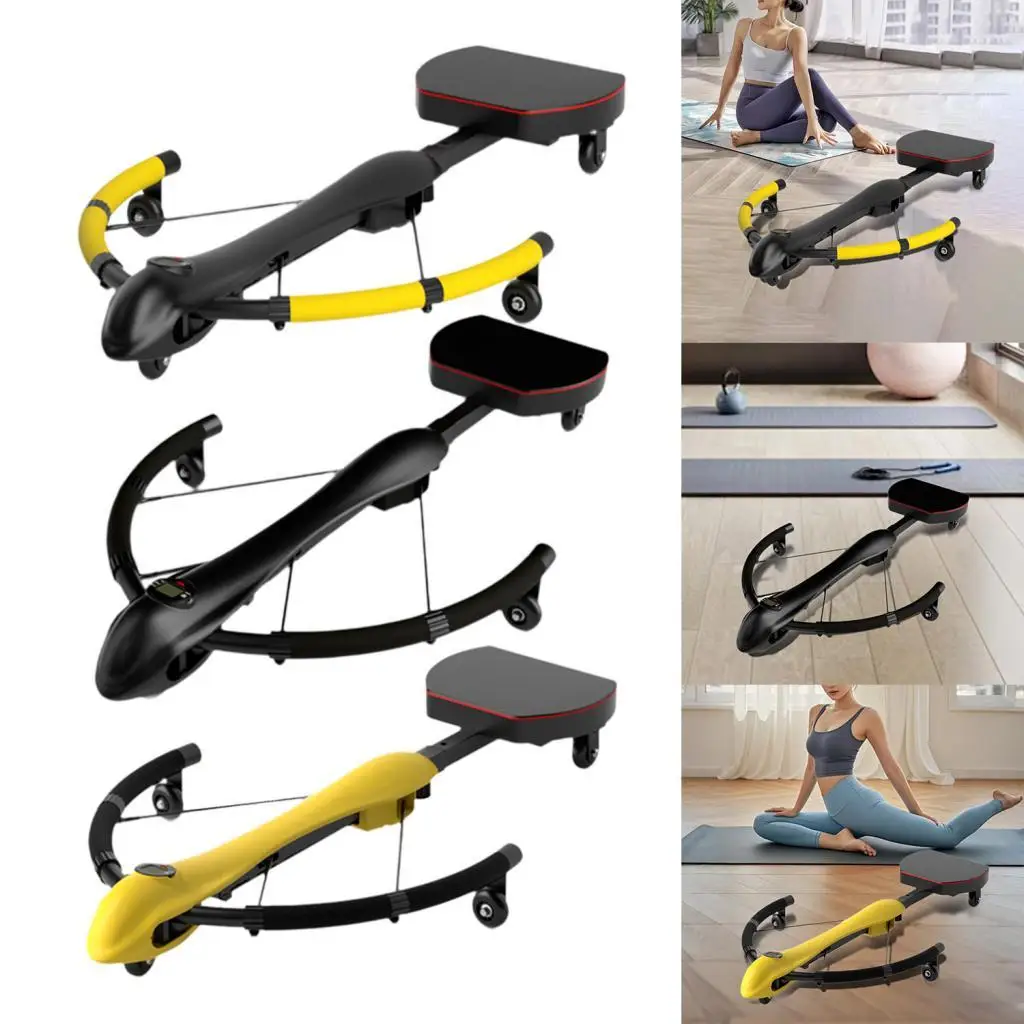 

Ab Rower Machine Exercise Comfortable Handle Multifunctional Rowing Machine