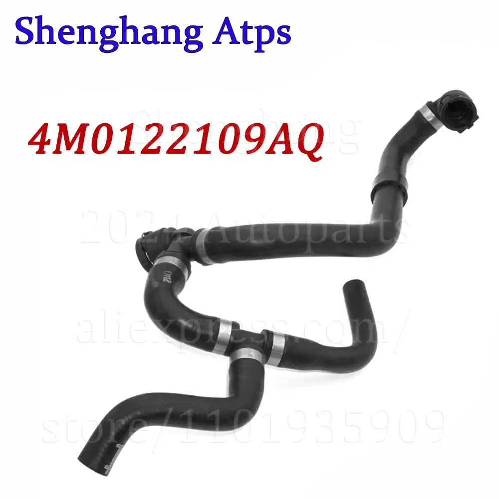 Engine Coolant Hose With Quick Release Coupling Left Front For Audi Q7 Q8 VW Touareg 2016-2025 4M0122109AQ 4M0 122 109 AQ