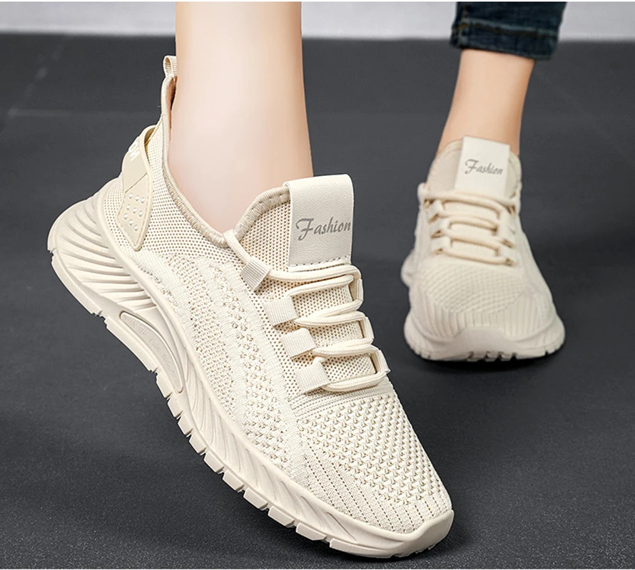 2024 Zomer Nieuwe Mode Antislip Sneakers Unisex Mesh Ademend Comfort Fitness Casual Schoenen.