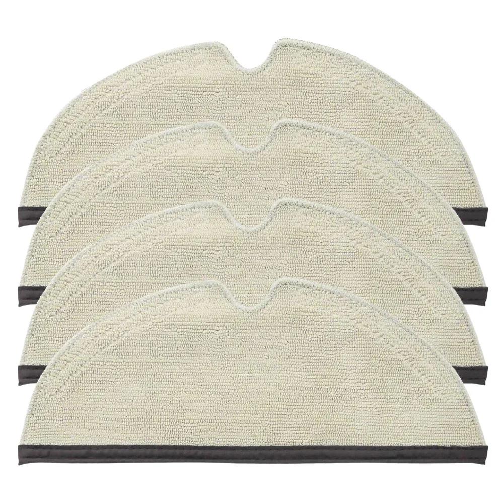 Tampon de vadrouille en microcarence pour aspirateur robot Q8 MAX Plus, tampon de vadrouille grill, accessoires de livres, 4 pièces