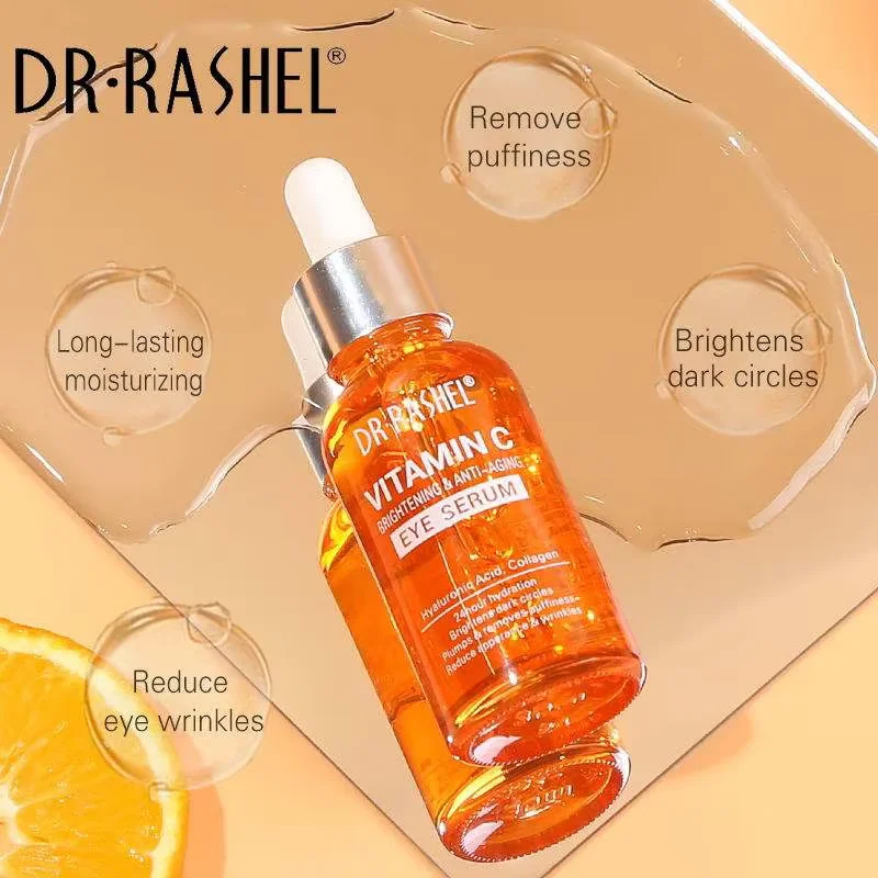DR·RASHEL VITAMIN C AUGENSERUM Erfrischend, Feuchtigkeitsspendend, Anti-Aging 30ML 10 STÜCK – Detail 6