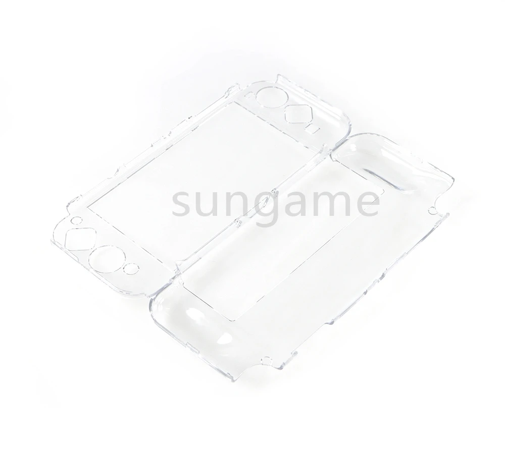 10sets Crystal Protect Shell Compatible For Nintendo Switch OLED Transparent Hard Case Cover Console Accessories