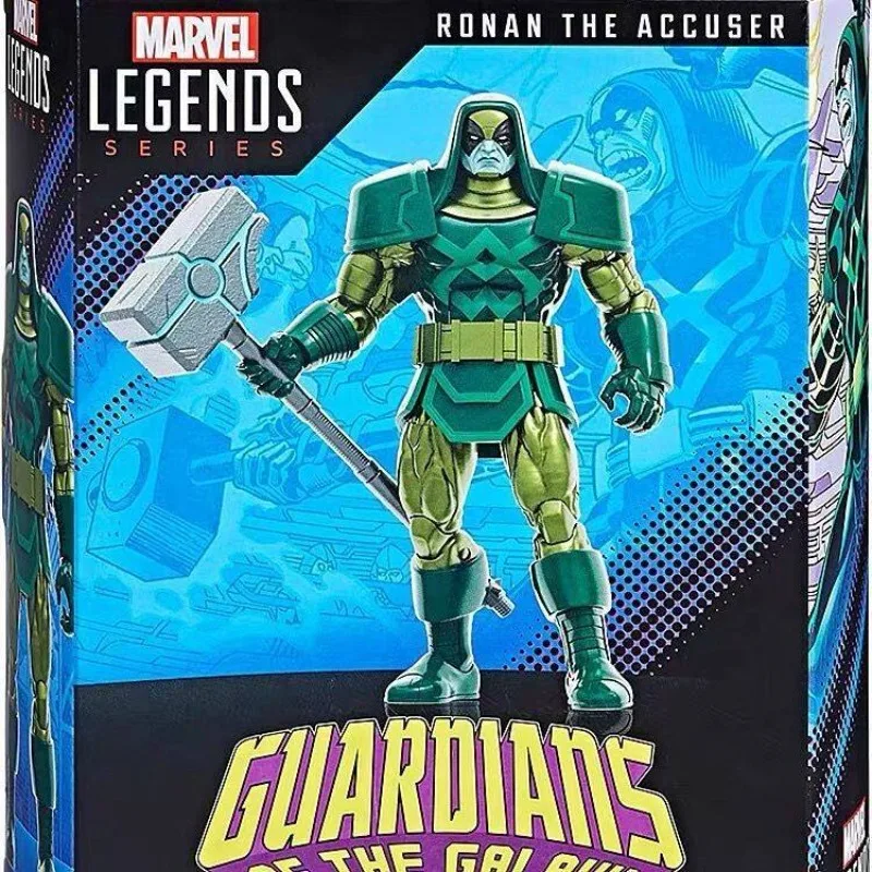 Genuine Hasbro Marvel Legends Guardians of The Galaxy Ronan The Accuser Deluxe 6 Inch Comic Action Figure Toy in Stock view 2