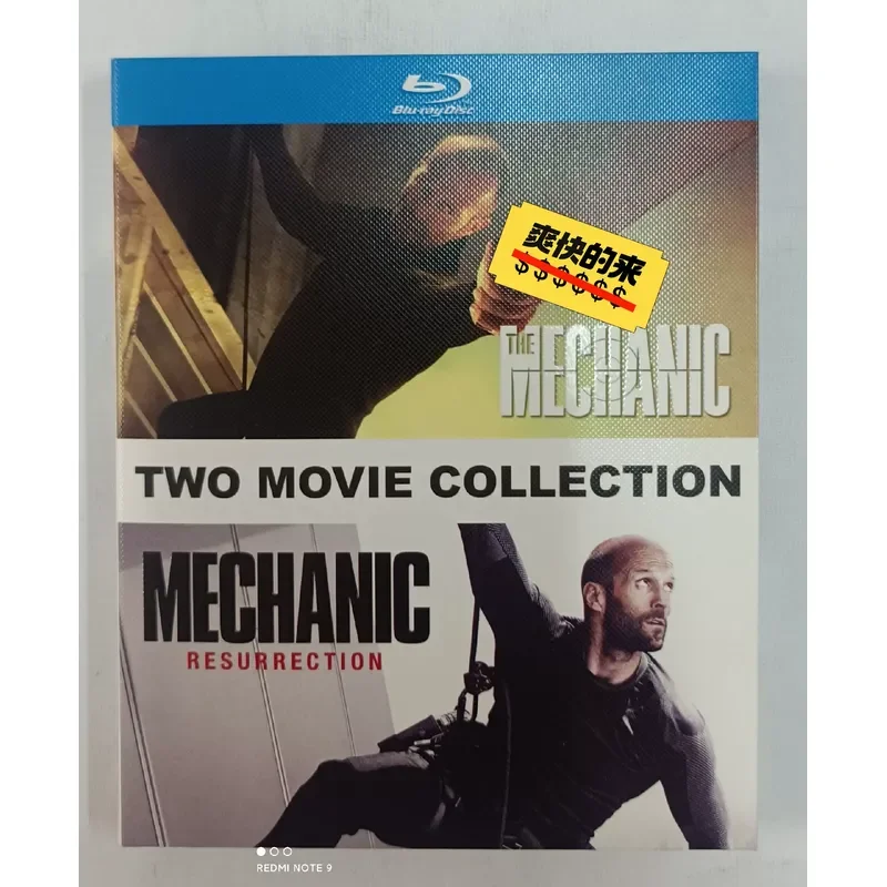The Mechanic Part 2 Blu-ray Disc BD High Definition Movie Film