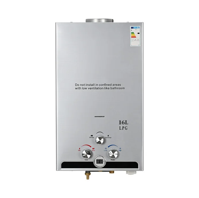 Factory Direct Household Natural Gas Water Heater Forced Discharge Liquefied Gas Water Heater Cross-Border Product