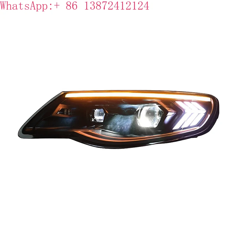 

Head Light for Volkswagen Touareg Headlight 2007-2010 Front Light Upgrade Led Headlamp Head Bulb Car Accessories