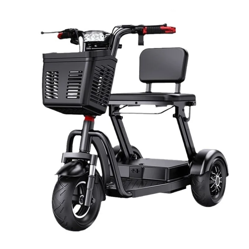 

Мощный электрический скутер с двигателем 1000 Вт, складной, с большим запасом хода, удобный для путешествий, трехколесный, для взрослых и пожилых людей с ограниченными возможностями.