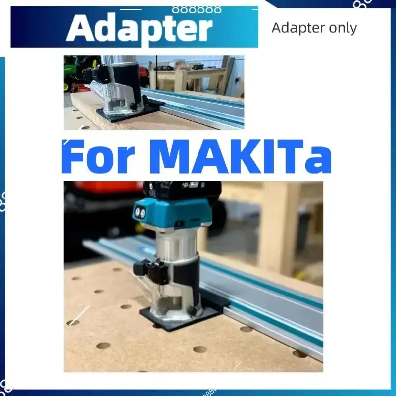 para Makita Guia Ferroviário Xtr01z Rt0700c Base de Roteador para Makita Festool Conector de Trilho de Serra Apenas Conector de Trilho de Serra