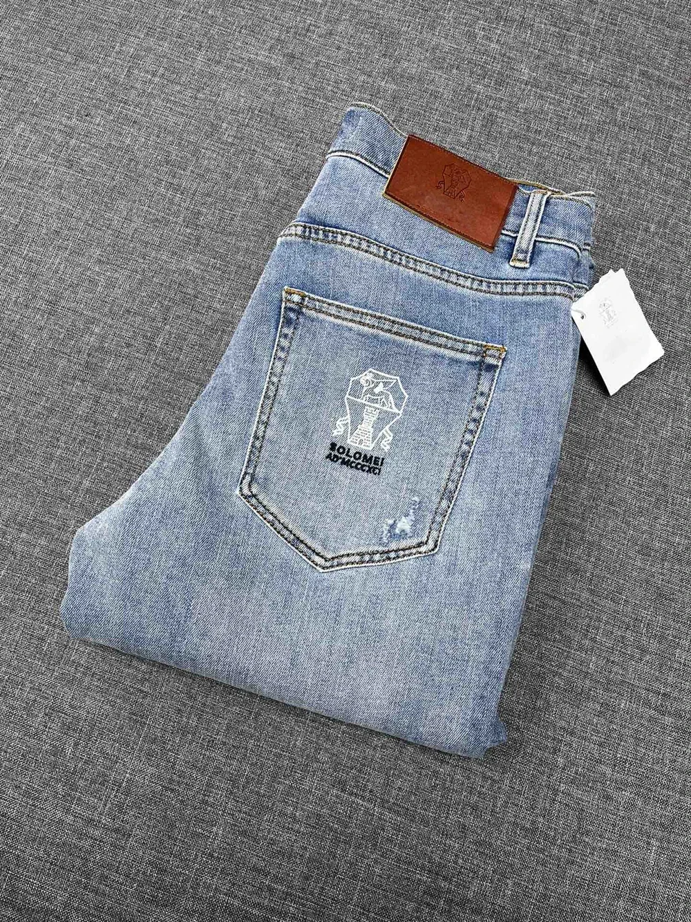 BILLIONAIRE BLKA CPTG Jeans Thin Cotton Men 2025 Spring Summer new elastic outdoors High Quality Big Size 29-40 Long Pants