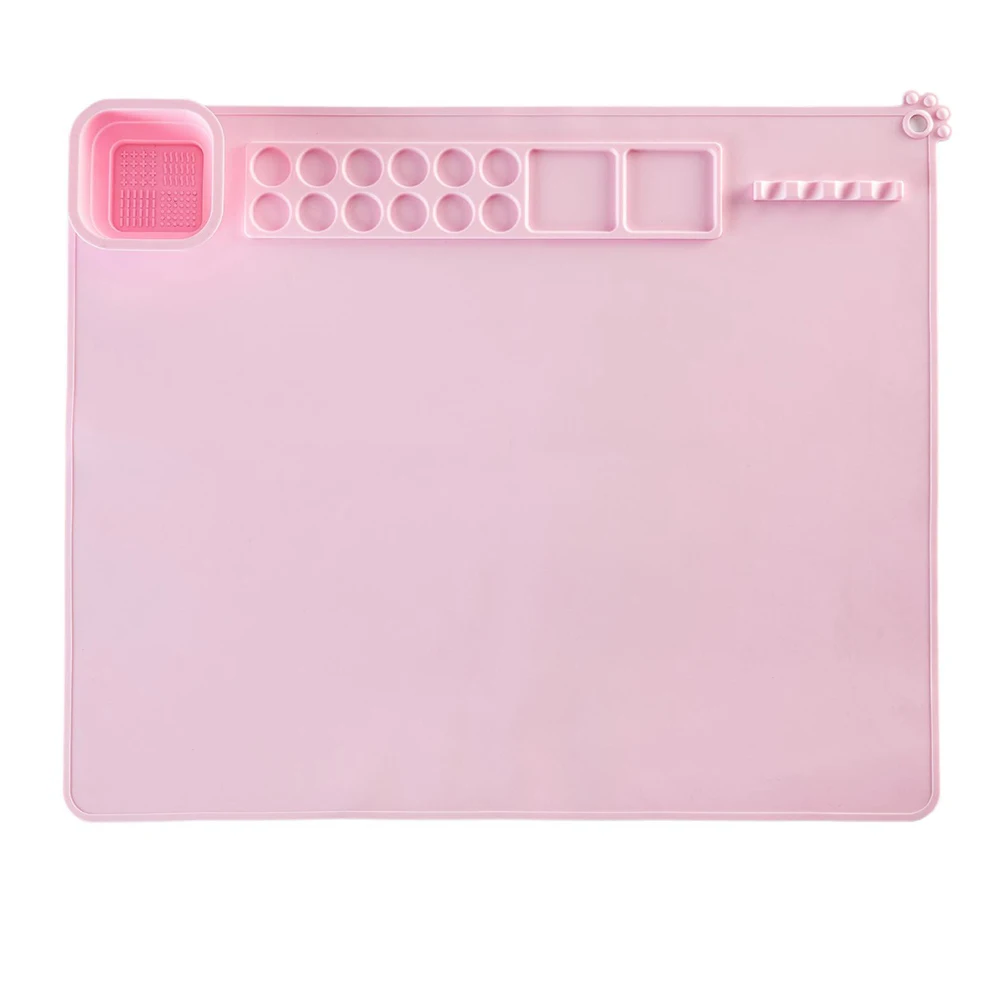 Silicone Painting Pad For Children Flexible Non-Stick Silicone Craft Mat Christmas Gift