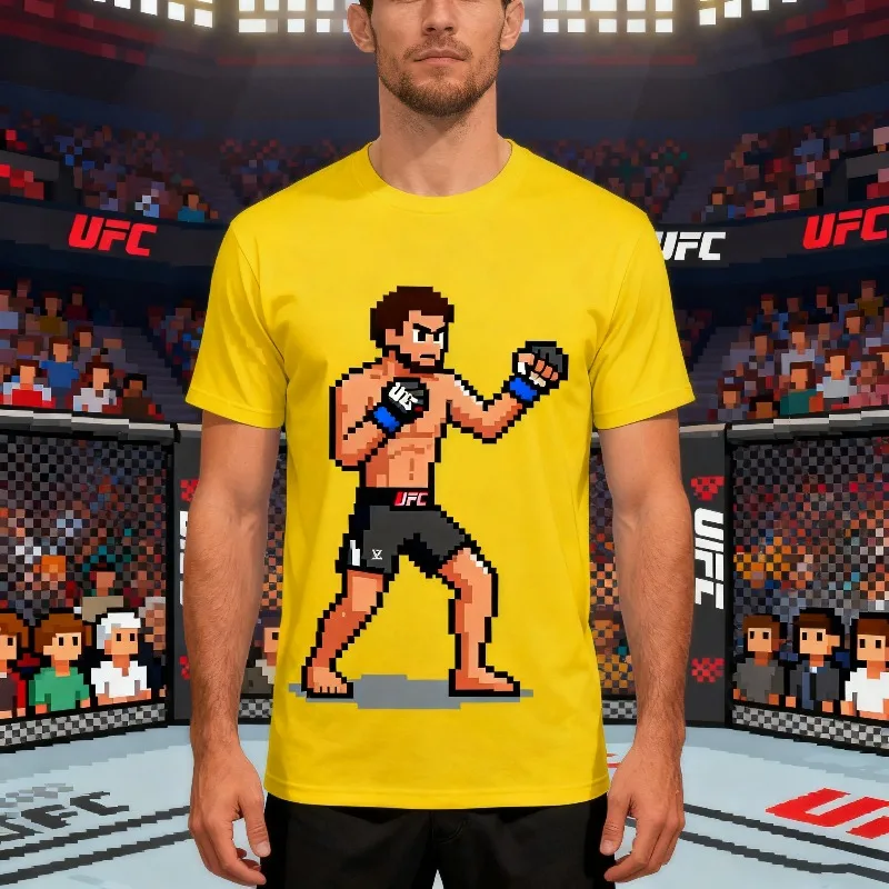 

MOTO — новейшая повседневная футболка UFC из 2025 года — дышащая, удобная и быстросохнущая для мужчин и женщин.