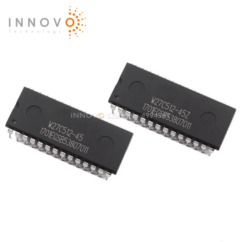 1PCS W27C512-45Z W27C512 EEPROM 512KBIT PARALLEL DIP-28 IC CHIP New original
