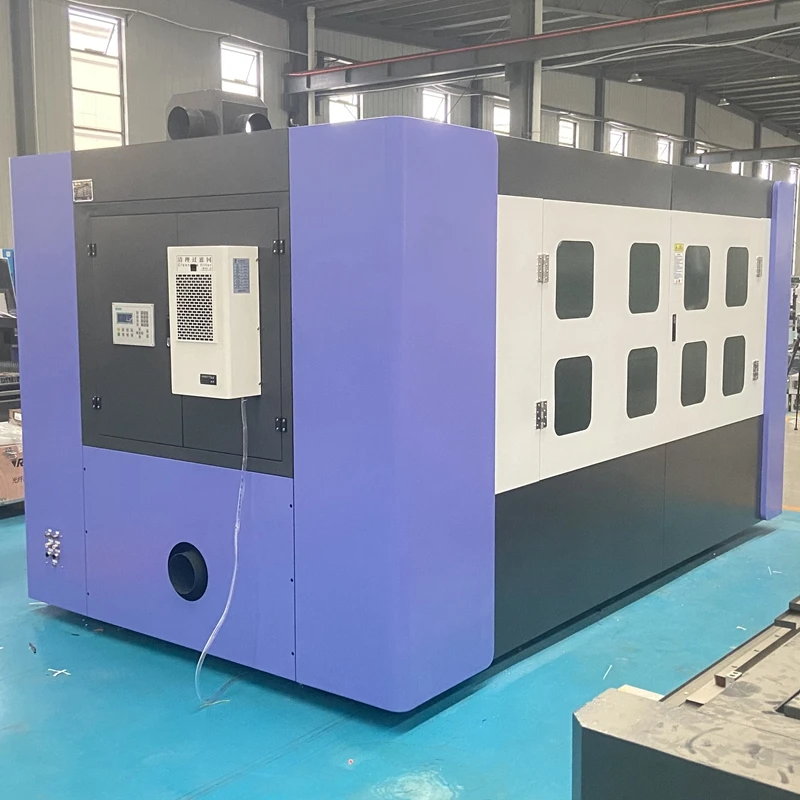 6Kw 8000W Fscut8000 Software Full Closed Cover Enclosed Fiber Laser Cutting Machine 6000W