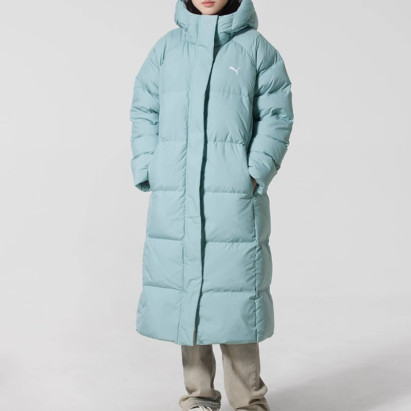 

Puma Зимняя зеленая женская новая спортивная одежда, повседневный теплый пуховик 69104437