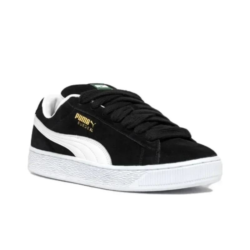 Puma Suede XL Classic Men Women Skateboard Shoes Popular Black White Unisex Sneakers 395205-02