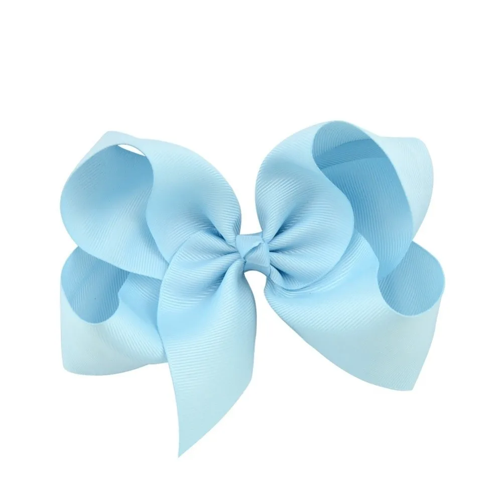 

New Sweet Bow Hair Clips Fairy Grosgrain Bows Bow Hairpins Big Barrette for Girls