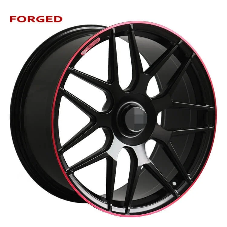 New Concave Design Passenger Car Wheels Custom monoblock 2 PC Forged Passenger Car Wheels