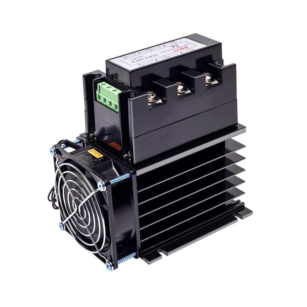 AOYI فراغ لحام ثلاث مراحل SCR وحدة تحكم الطاقة منظم 4-20mA SCR3-40LA