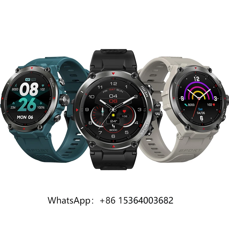 

TJXL-Zeblaze Real Heart Rate Ce Rohs Health Ladies Luxury Watches Fitness Tracker Latest AMOLED Display Man New Smart Watch