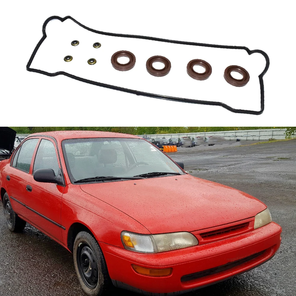 Junta de cubierta de válvula de motor VS50440R, piezas de automóviles para Toyota Corolla Celica, 1993-1997, 1,6 l, Celica, Corolla, Geo, Prizm, 1,6 l, 1,8 l, 1 Juego