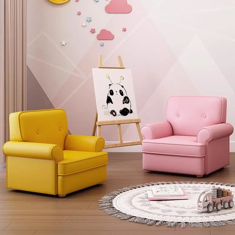 Modern Sofa Children Luxury Child Pouf Room Furniture Armchair Toddler Couch Mini Kids Seats Read Canape Enfants Baby Girl JGY