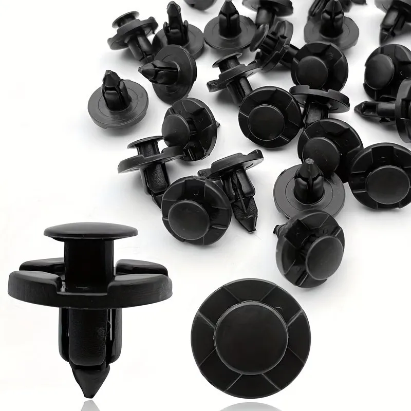 41Pcs Black Reinforced Mud Flap Clips, Non-Break, Easy Repair, Universal