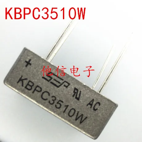 free shipping   KBPC3510W    35A/1000V      10PCS