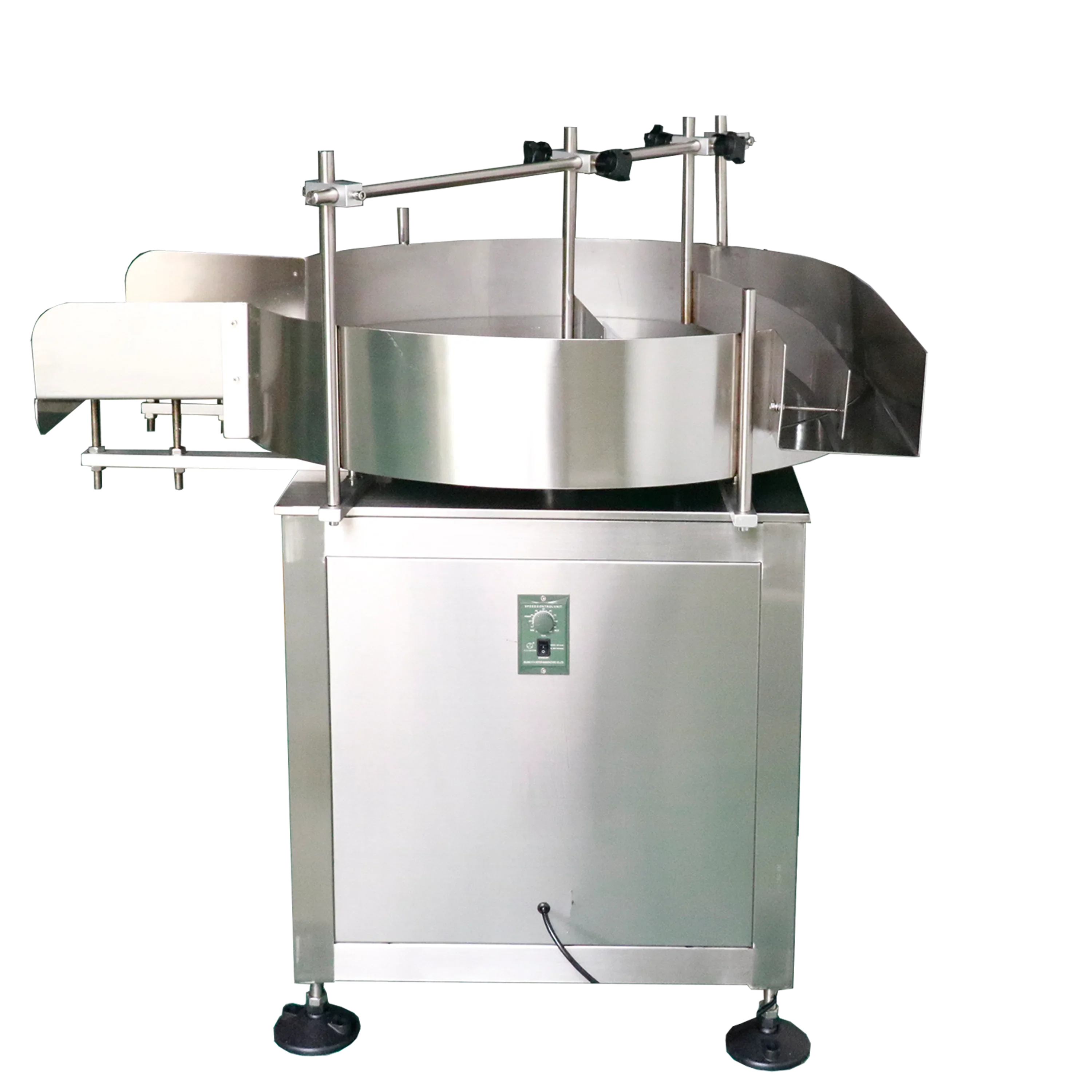 Automatic Rotary Turntable Bottle Feeder Machine Collection Turning Table