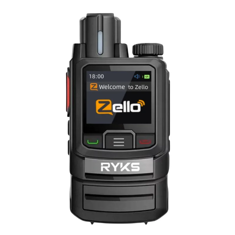 Zello Walkie Talkie 4G dalekiego zasięgu Radio komunikacyjne Profesjonalne 100 km 50 km kompatybilne z innymi urządzeniami Zello