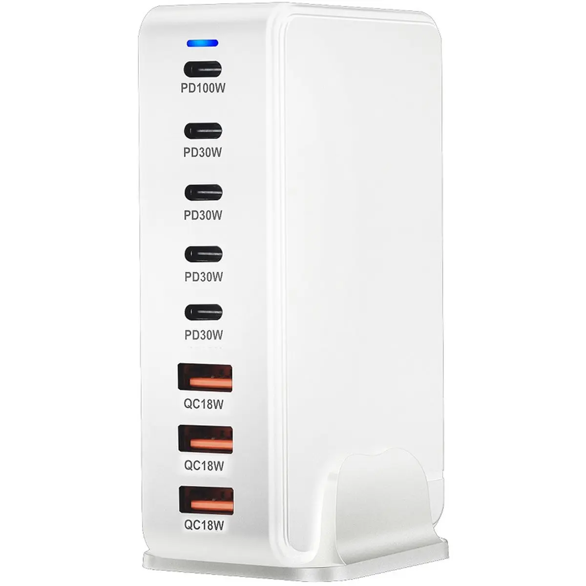 【b63c~】-caricatore-gan-da-scrivania-268w-caricatore-usb-tipo-c-pd-a-8-porte-ricarica-rapida-30-caricatore-usb-tipo-c-veloce-caricatore-usb-per-dispositivi-mobili-spina-eu