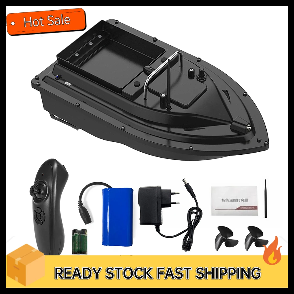 Wireless Remote Control Fishing Bait Boat Fishing Feeder Fish Finder Device 430-540 yards Remote Range