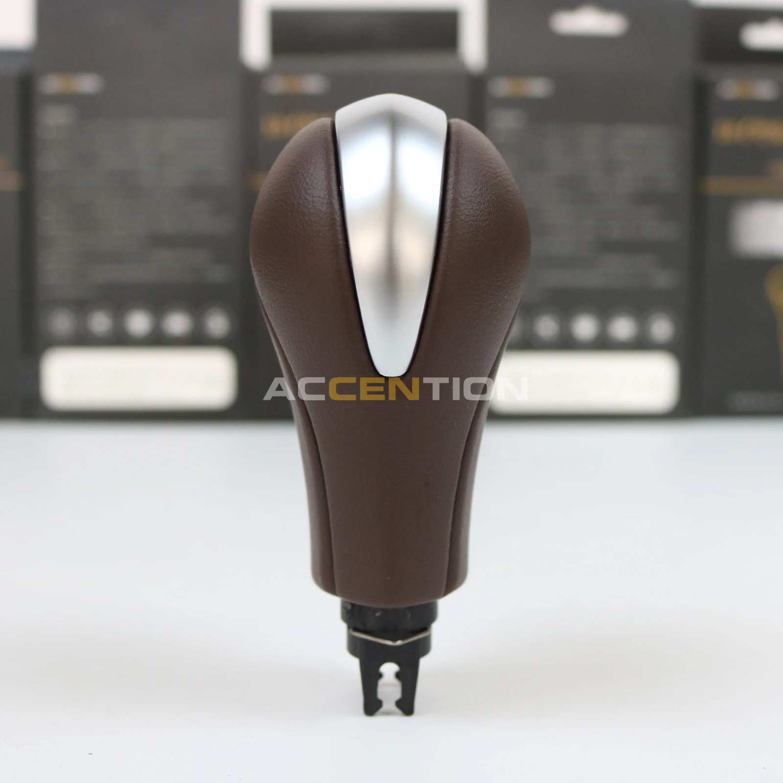 Brown Leather Gear Shift Knob Shifter Knob For Infiniti G25 G37 FX37 EX37 QX70 Q60 QX50