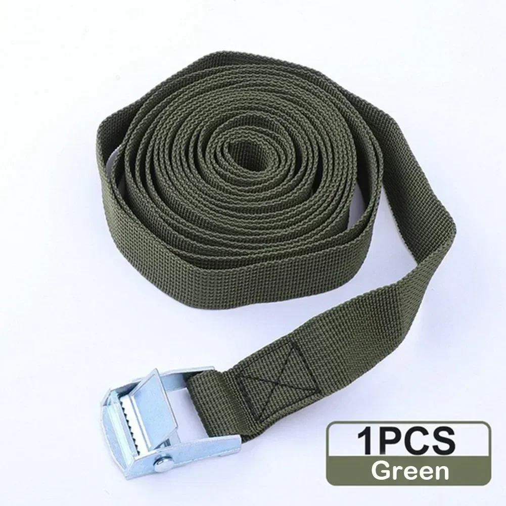 Luggage Bag Lashing Strap Nylon Quick Release Tie 25mm X 2M 2M Cam Buckle Cargo Down High Quality New Portable