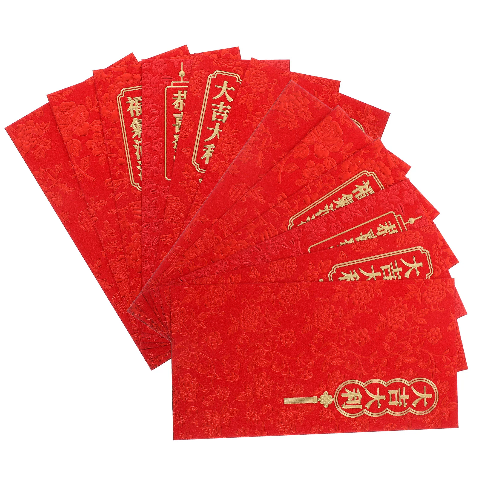 12 Pcs Gift Red Envelope 2025 Chinese Envelopes Paper Snake Lucky Money Pockets