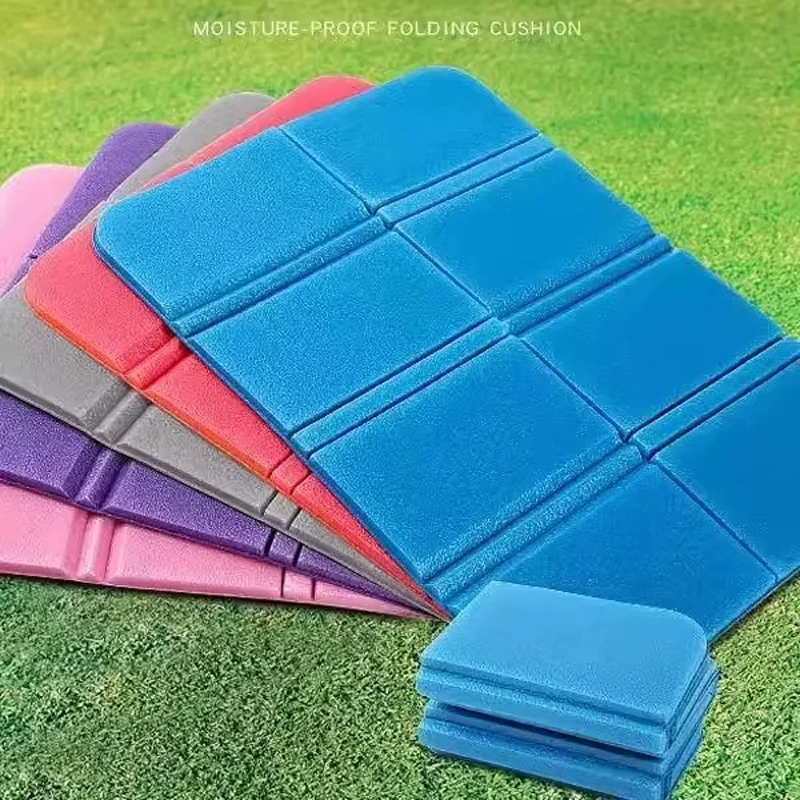 Klappsitzkissen für den Außenbereich, tragbares, feuchtigkeitsbeständiges Schaumstoff-Sitzkissen, Bodenmatte für den Außenbereich