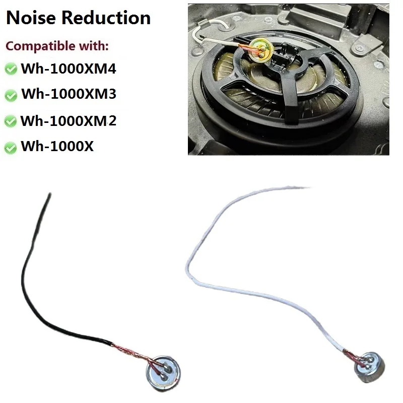 Original spare part for Sony WH-1000xm4 xm3 xm2 1000x Headphones replacement microphone mic noise reduction label