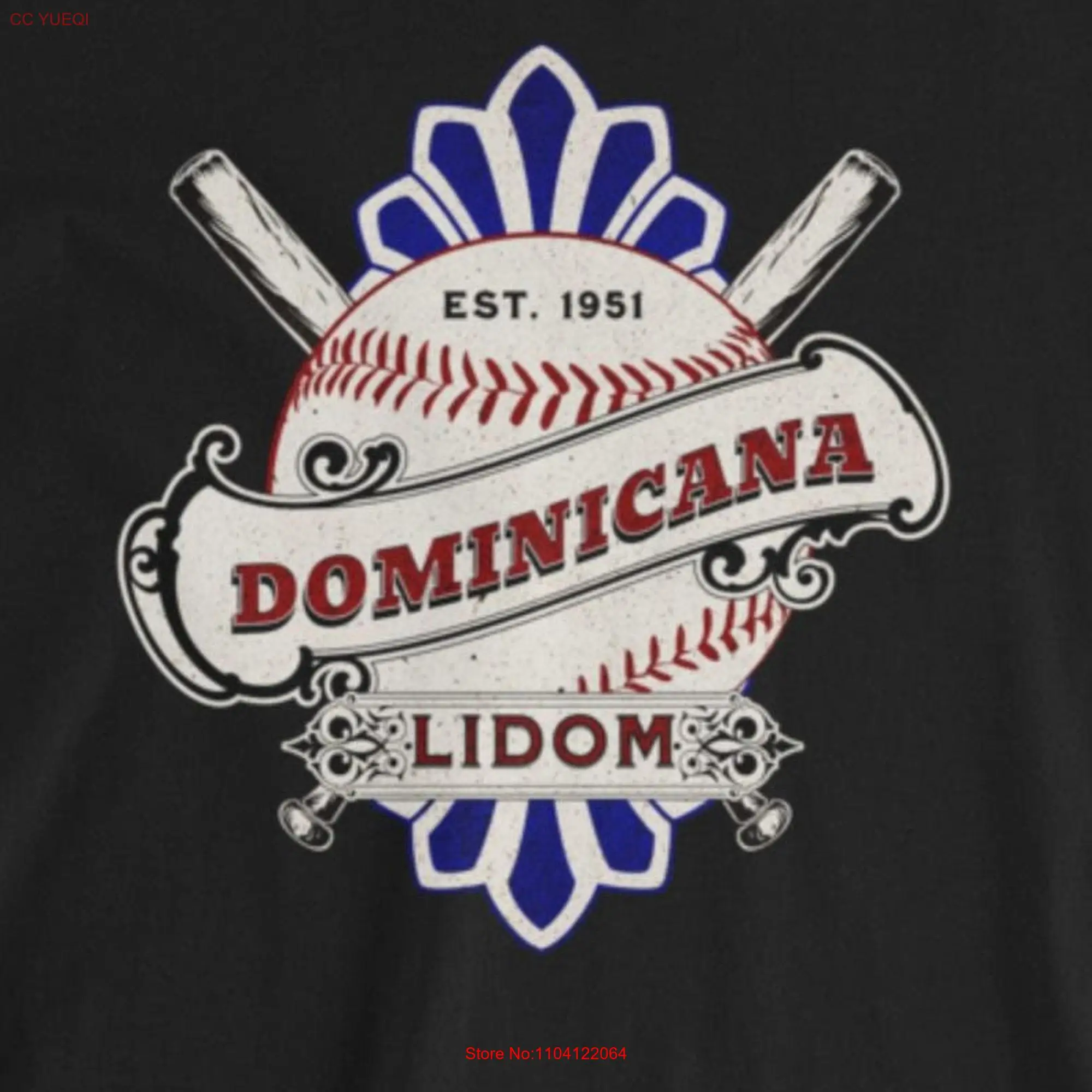 Vintage Inspired Dominicana Baseball T shirt Casual Wear for Lovers long or short sleeves