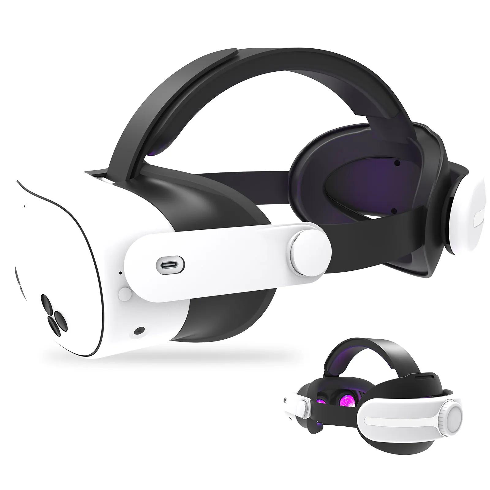 

For Oculus Meta Quest 3/3s Head Strap Accessories Enhanced Comfort Support Reduce Strain for Extended Gaming Sessions