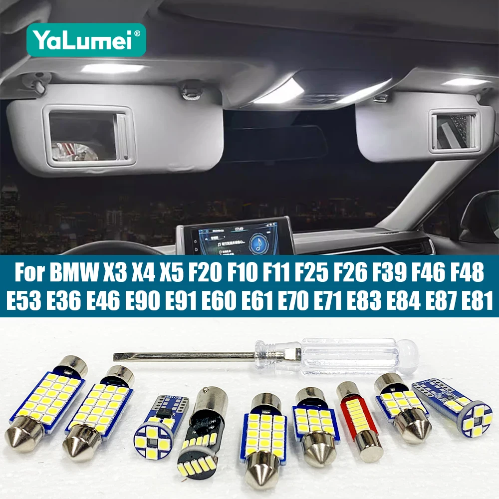 

Светодиодные фары для BMW X3 X4 X5 F20 F10 F11 F25 F26 F39 F46 F48 E53 E36 E46 E90 E91 E60 E61 E70 E71 E83 E84 E87 E81, аксессуары